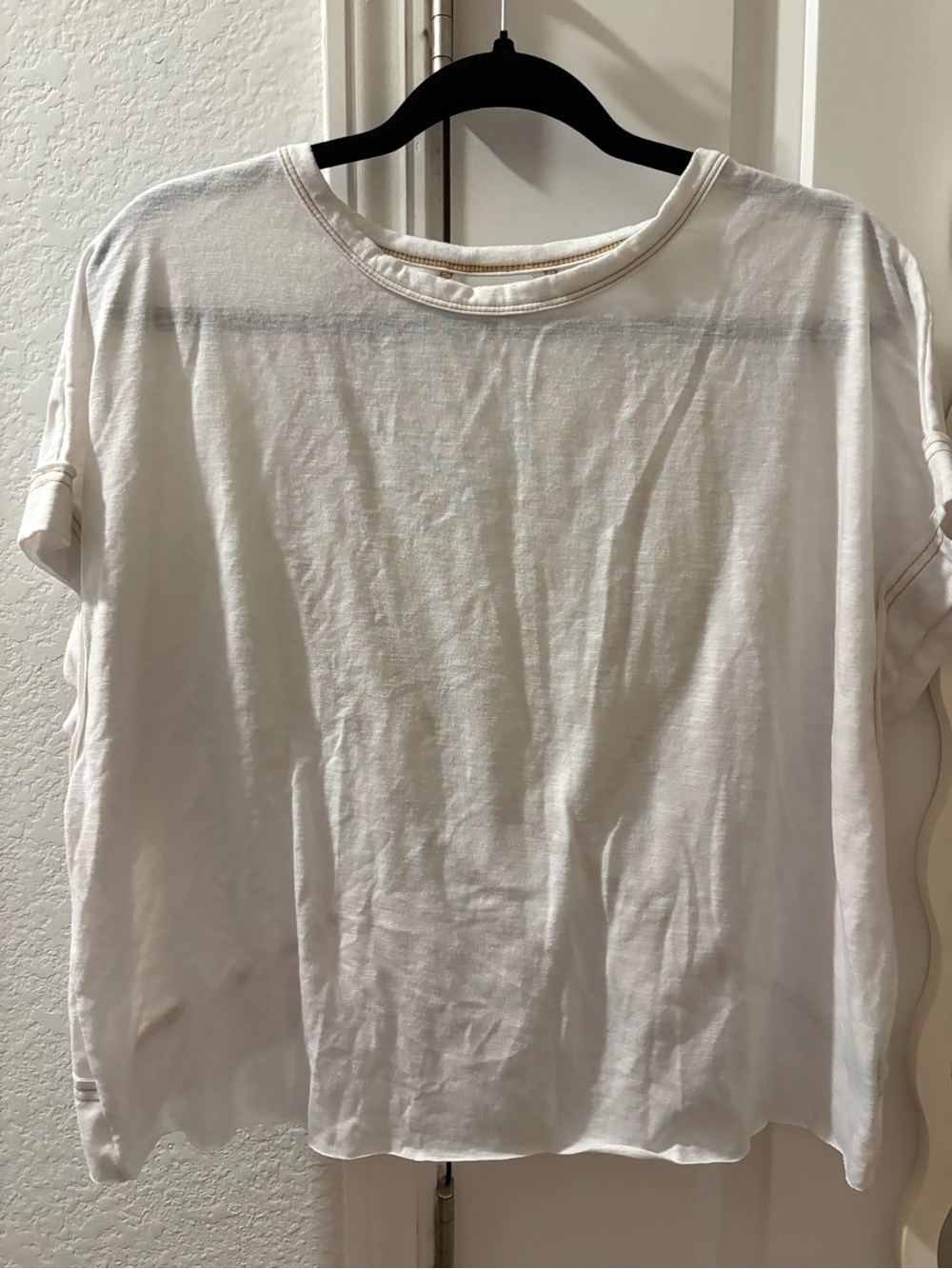 Amazon Women's Short Sleeve Crew Tee - White